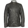 Barbour Sundance Leather Jacket Black