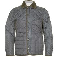 Barbour Tatton Piped Quilted Jacket Navy