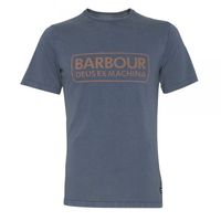 Barbour X Deus Ex Machina Throttle T-Shirt Chambray