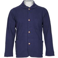 Edwin Track Blazer Button Sweatshirt Blue