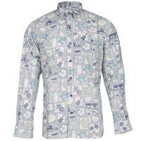 Garbstore All Over Map Oxford Shirt Multi