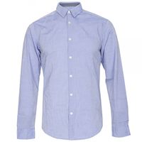 Hugo Boss Green Bissvil Long Sleeve Shirt Blue