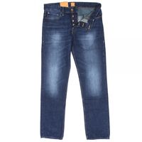 Hugo Boss Orange 25 Regular Fit Jeans Blue Midwash