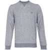 Lyle and Scott Lyle & Scott Heavy Marl Crew Neck Sweatshirt Navy