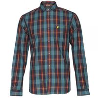 Lyle and Scott Lyle & Scott Tartan Shirt Navy