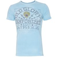 Old Glory Easy Tiger T-Shirt Turquoise