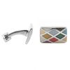 Paul Smith Accessories Harlequin Spot Design Cufflinks Multi