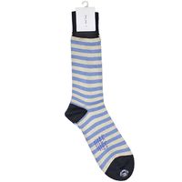 Paul Smith Accessories Heel And Toe Socks Blue/White