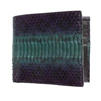 Paul Smith Accessories Paul Smith Snakeskin Billfold Wallet Plum