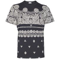Paul Smith Jeans Bandana Print T-Shirt Navy