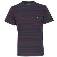 Paul Smith Jeans Block Stripe T-Shirt Damson