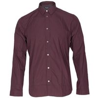 Paul Smith Jeans Plain Tailored Fit Shirt Damson
