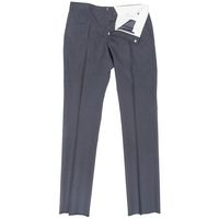 Paul Smith PS Paul Smith Wool Mohair Fleck Straight Leg Trousers Navy