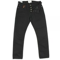 Paul Smith Red Ear Red Selvedge Slub Denim Jeans Black