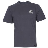 Peaceful Hooligan Dont Run Crew Neck T-Shirt Navy