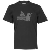 Peaceful Hooligan Dotted Dove T-Shirt Black
