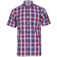 Peaceful Hooligan Morland Shirt Red/Navy