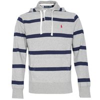Polo Ralph Lauren Ralph Lauren Half Button Hooded Sweatshirt Grey