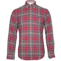 Ralph Lauren Custom Fit Plaid Check Shirt Red