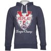Replay Washed League Cup Sweatshirt Navy