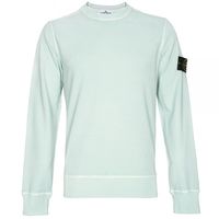 Stone Island Crew Neck Sweatshirt Cielo