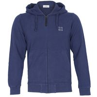 Stone Island Patch Logo Hooded Sweatshirt Ink