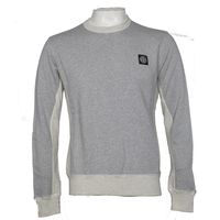 Stone Island Sweatshirt Grey With Side Panels