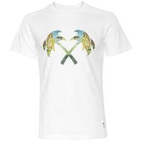 Trainerspotter Venus Palm Crew Neck T-Shirt White