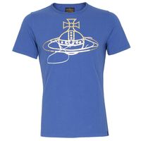 Vivienne Westwood Orb Print T-Shirt Blue