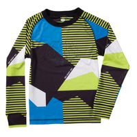 686 boys mix base layer thermal top snowboard ski acid camo 2013 14/16
