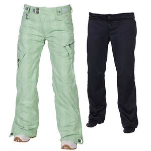 686 Womens Smarty Lowrise Insulated Snowboard Pants Mint2013 XS