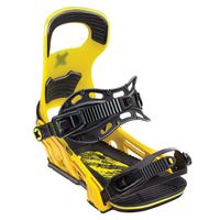 Bent Metal Snowboard Bindings Logic 2019 Yellow Medium