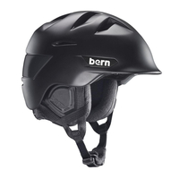 Bern Snowboard Helmet Kingston Zipmold In-Mold Matte Black S/M