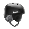 Bern Snowboard Helmet Macon EPS Thin Shell 2018 Matte Black Small