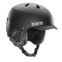Bern Snowboard Helmet Watts EPS Thin Shell 2019 Matte Black Small