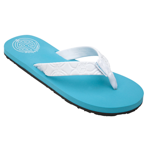 Cool Shoe Mili Womens Flip Flopsin Enamel Blue