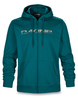 Dakine Rail Fill Hooded Fleece 2017 in Deep Teal Large