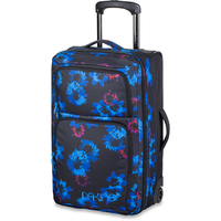 Dakine Womens Carry On Roller 36L Wheeled Travel Bag Suitcase 2015 Blue Flowers