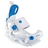 Gnu B-True Snowboard Bindings 2012 in White SIze Small Showroom Smaple