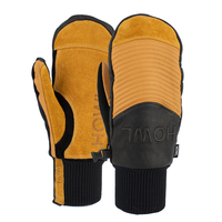 Howl Mens Snowboard Highland Mitt 2020 Brown XL