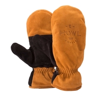 Howl Snowboard Gloves Highland Mitt 2019 Brown Large