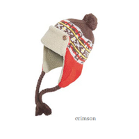 Ignite New Isle Peru Beanie Crimson