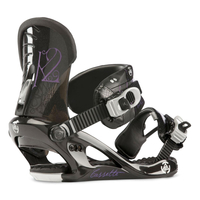 K2 Cassette Womens Snowboard Binding 2013 Black Small