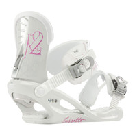 K2 Cassette Womens Snowboard Bindings 2013 in White