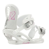 K2 Cassette Womens Snowboard Bindings 2013 in White Small