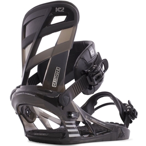K2 Hurrithane Snowboard Bindings 2015 Black Smoke
