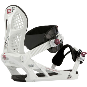K2 Indy Snowboard Binding 2013 in white