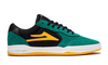 Lakai Skateshoes Atlantic 2020 Jade/Black Suede UK 7