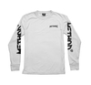 Method Snowboard Magazine Script Long Sleeve Tees White Small