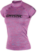 Mystic Womens Rashvest Star Short Sleeve Pink Marlee S